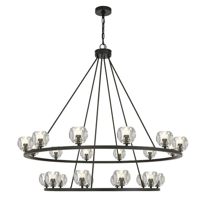 Crystorama Lighting Group Aragon 22 Light 48" Wide LED Chandelier