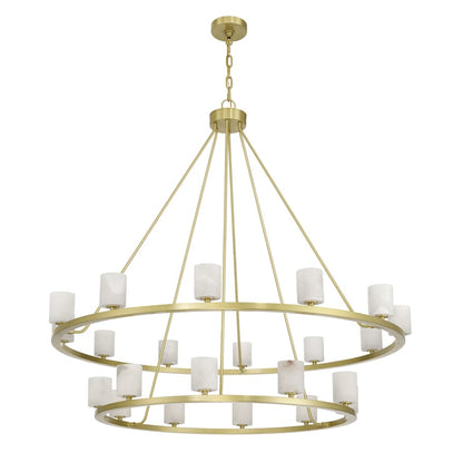 Crystorama Lighting Group Aragon 22 Light 47" Wide LED Chandelier