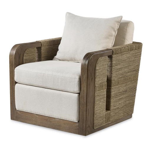 Century Furniture Tessuto Swivel Lounge Chair