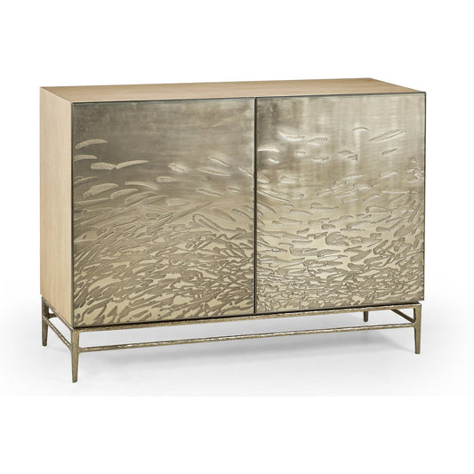 Jonathan Charles Diel Acid Etched Door Chest (500416-BLO-BSM)