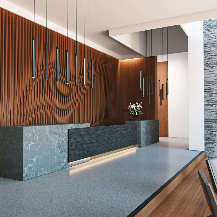DALS Lighting 84" Wide 8 Light LED Linear Pendant