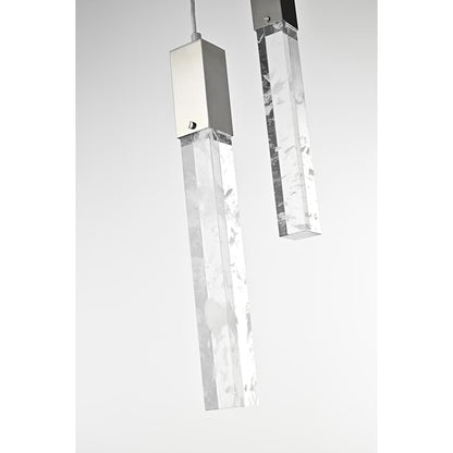 Elegant Lighting Aurora 36" Wide Crystal Chandelier