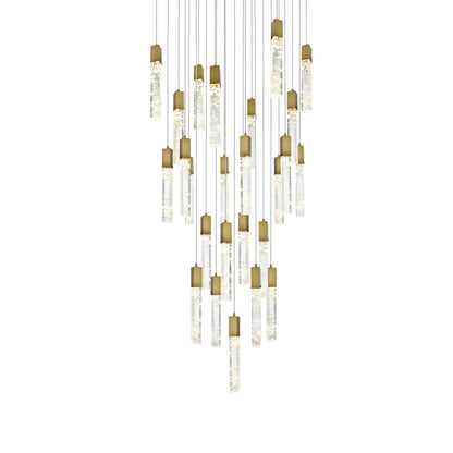 Elegant Lighting Aurora 36" Wide Crystal Chandelier