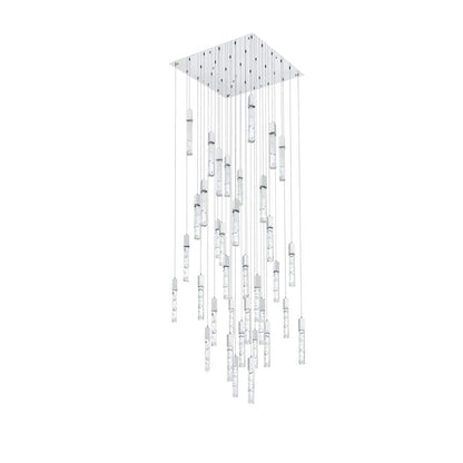 Elegant Lighting Aurora 42" Wide Crystal Chandelier