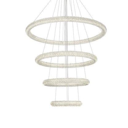 Elegant Lighting Bowen 42" Wide Ring Chandelier
