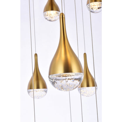 Elegant Lighting Amherst 25 Light 42" Wide LED Chandelier