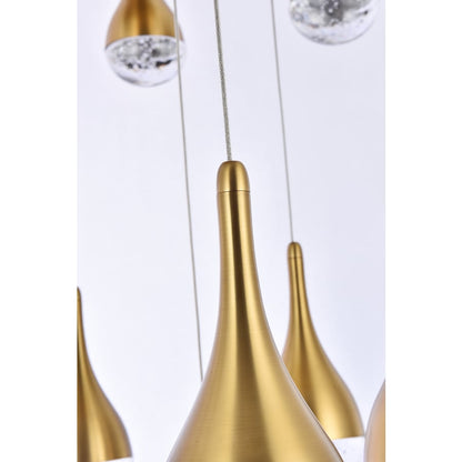 Elegant Lighting Amherst 25 Light 42" Wide LED Chandelier