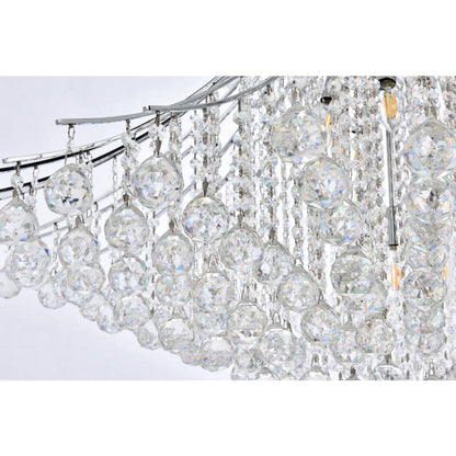 Elegant Lighting Toureg 20 Light 44" Wide Crystal Chandelier with Clear Royal Cut Crystals