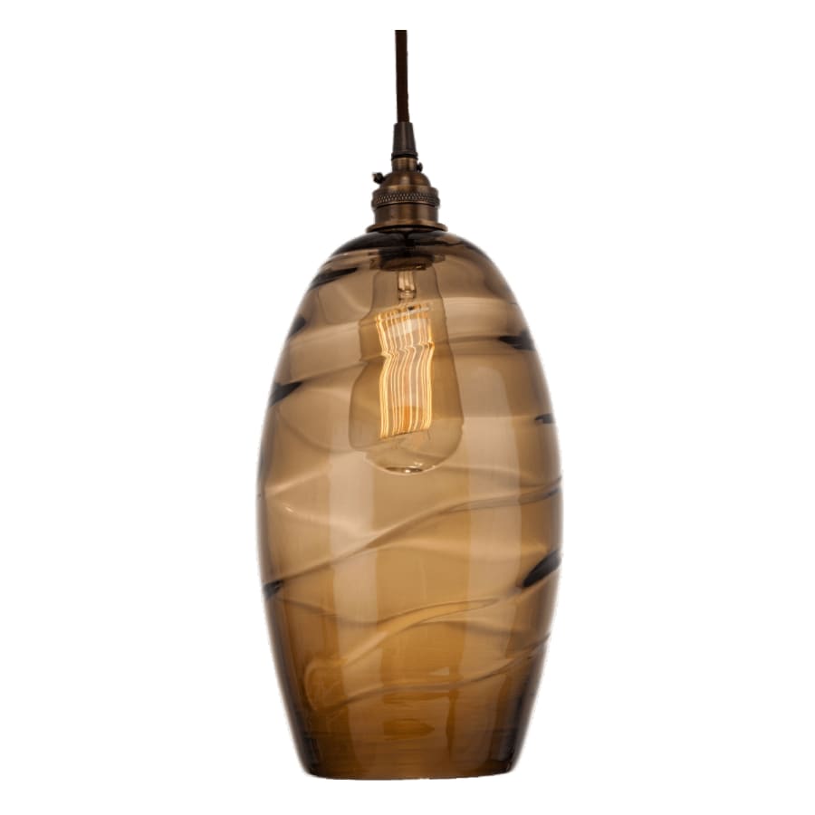 Hammerton Studio Misto 21" Wide Artisan Crafted Optic Glass 3 Light Pendant