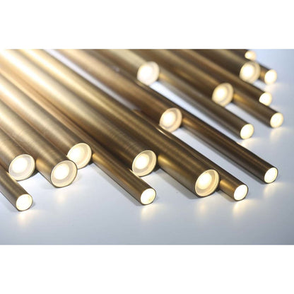 Eurofase Lighting Santana 18 Light 24" Wide LED Suspension Chandelier