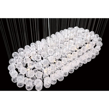 Eurofase Lighting Riverdale 8 Light 25" Wide Suspension Multi Light Pendant