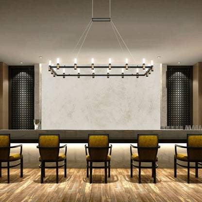 Eurofase Lighting Albany 18 Light 52" Wide LED Chandelier