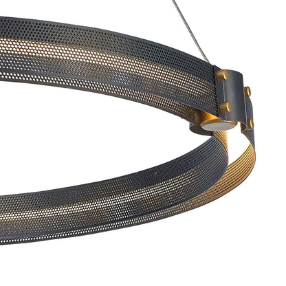 Eurofase Lighting Admiral 2 Light 62" Wide LED Ring Chandelier - 1 Tier