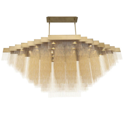 Eurofase Lighting Bloomfield 28 Light 73" Wide LED Chandelier