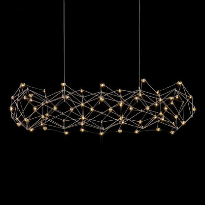 Eurofase Lighting Leonardelli 65" Wide LED Abstract Chandelier