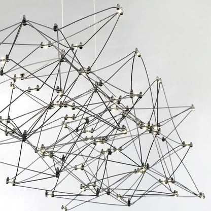 Eurofase Lighting Leonardelli 48" Wide LED Abstract Chandelier