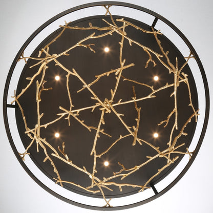 Eurofase Lighting Aerie 31" Wide LED Abstract Drum Chandelier