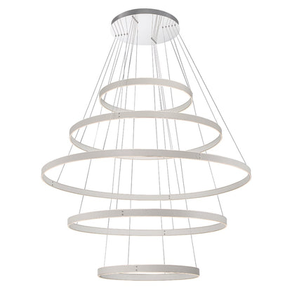 Eurofase Lighting Verdura 5 Light 60" Wide LED Ring Chandelier