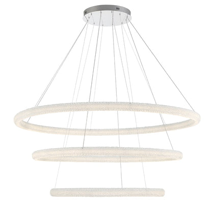 Eurofase Lighting Sassi 3 Light 60" Wide LED Ring Chandelier
