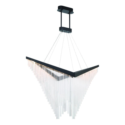 Eurofase Lighting Vivien 60" Wide LED Abstract Linear Chandelier
