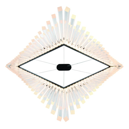 Eurofase Lighting Vivien 60" Wide LED Abstract Linear Chandelier