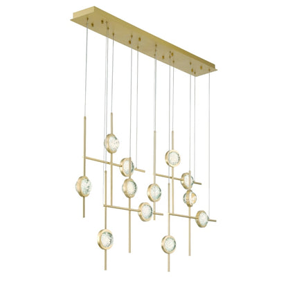 Eurofase Lighting Barletta 55" Wide LED Abstract Chandelier