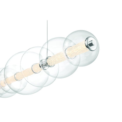 Eurofase Lighting Atomo 74" Wide LED Linear Chandelier
