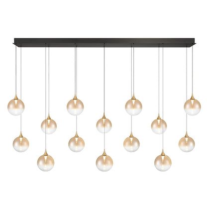 Eurofase Lighting Iissa 72" Wide Linear Chandelier