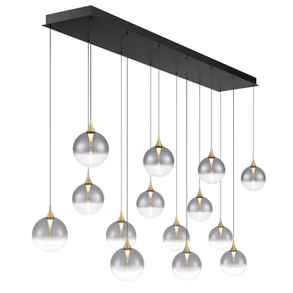 Eurofase Lighting Iissa 72" Wide Linear Chandelier