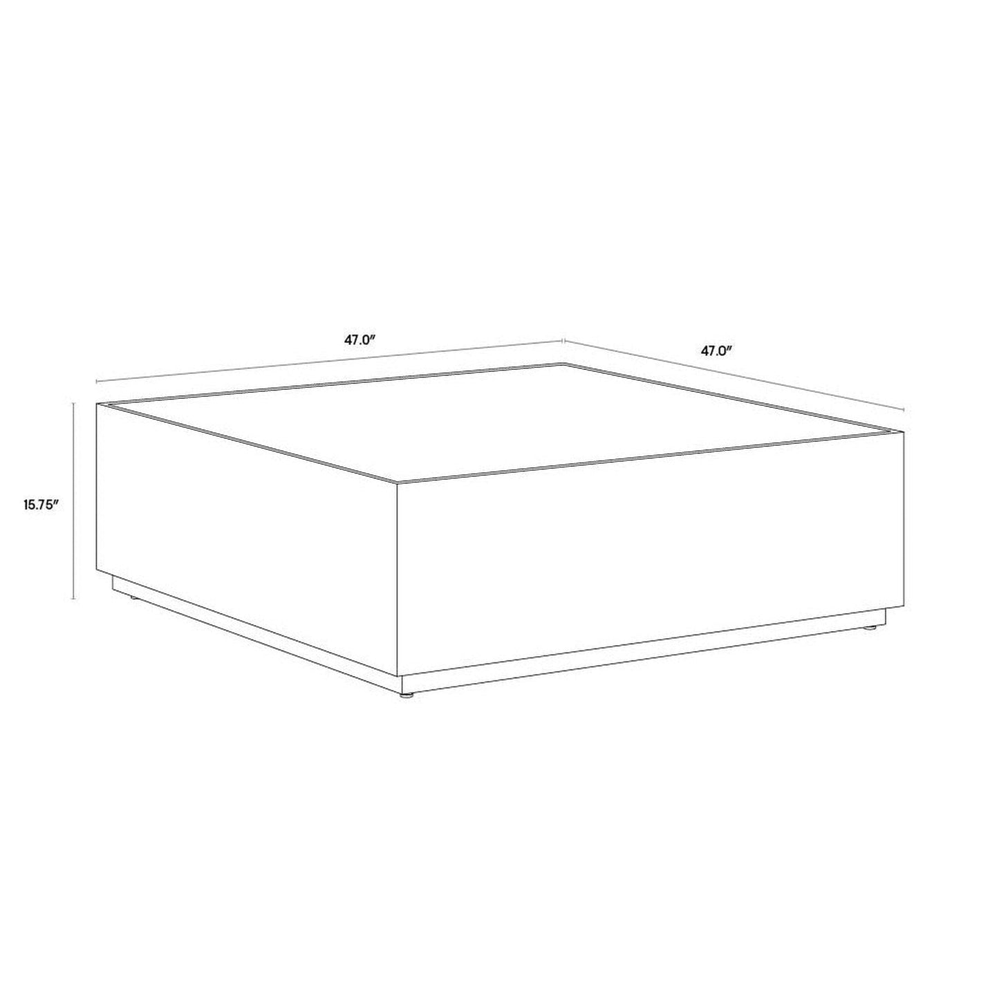 Sunpan Shiloh Coffee Table