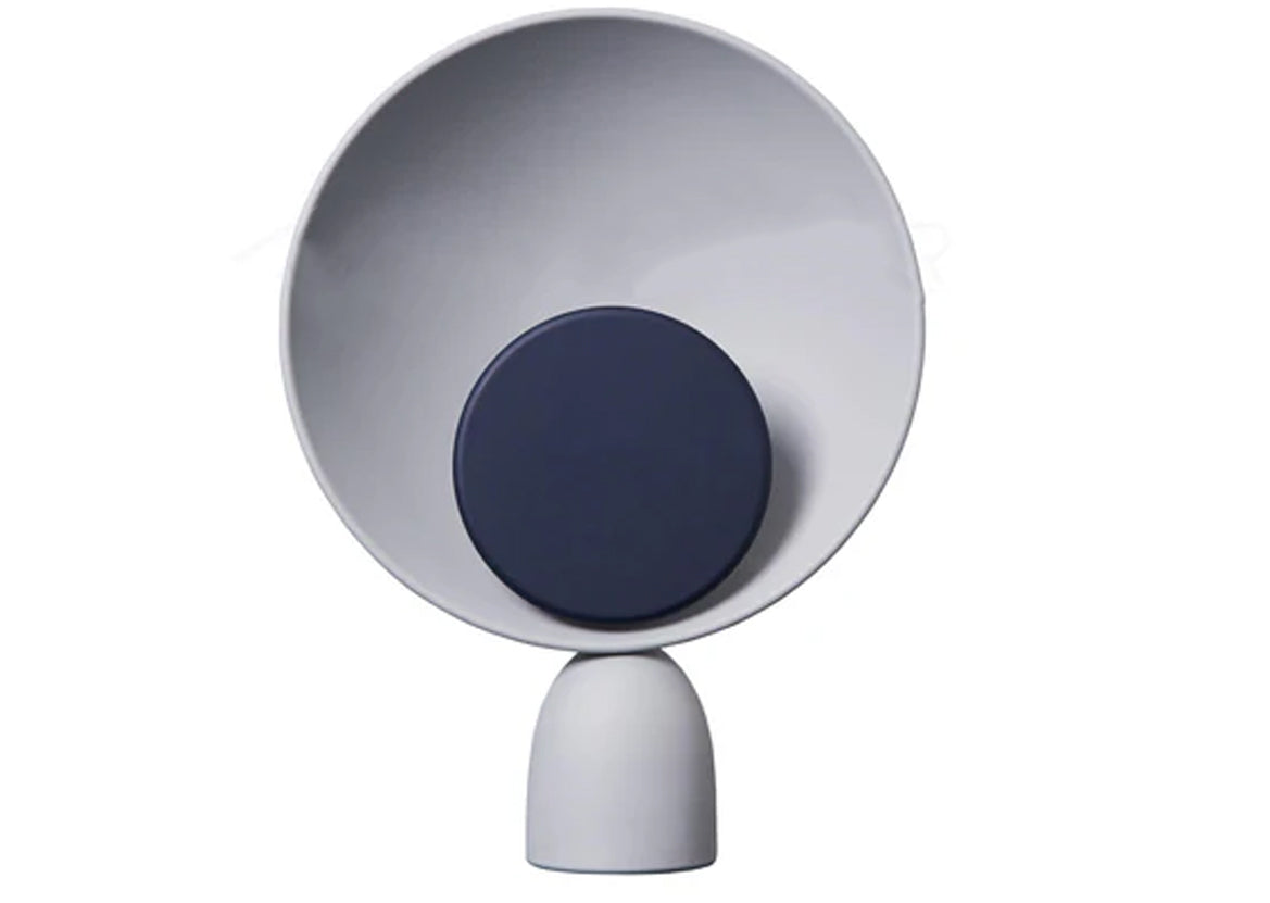 Blooper Table Lamp Dia 11″ x H 15″ / Dia 28cm x H 38cm / Gray + Blue / US plug Table lamp