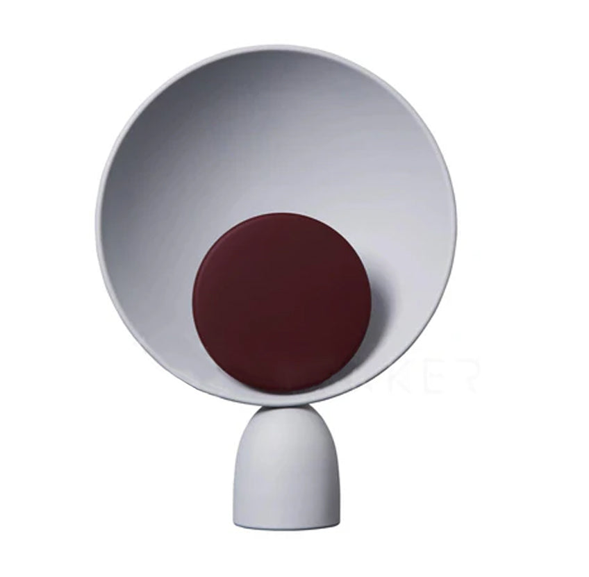 Blooper Table Lamp Dia 11″ x H 15″ / Dia 28cm x H 38cm / Gray + Purple / US plug Table lamp