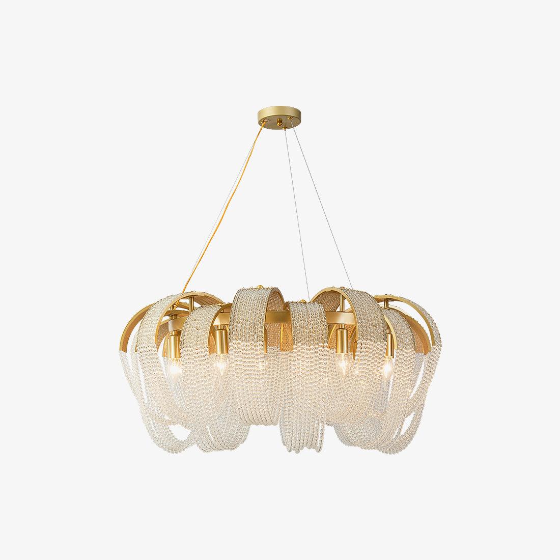 Mesh Crystal Chandelier Chandelier