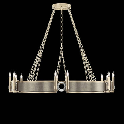 Fine Art Handcrafted Lighting Mirage 12 Light 50" Wide Taper Candle Style Chandelier