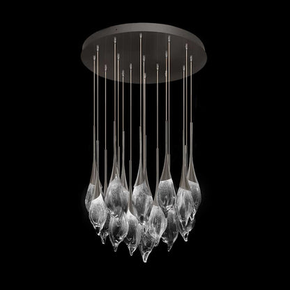 Fine Art Handcrafted Lighting Mayu 33" Wide LED 18 Light Pendant