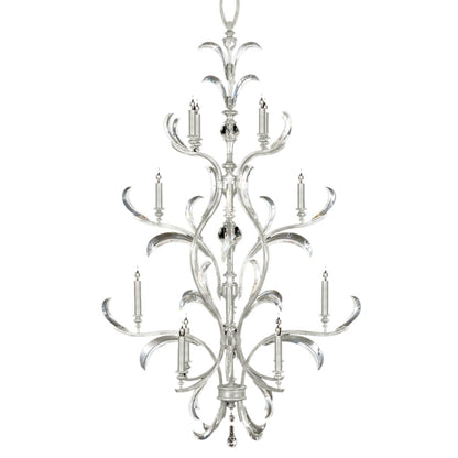 Fine Art Handcrafted Lighting Beveled Arcs 16 Light 48" Wide Crystal Chandelier
