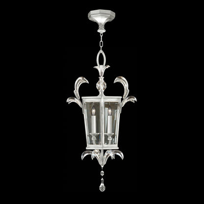 Fine Art Handcrafted Lighting Beveled Arcs 3 Light 22" Wide Crystal Pendant