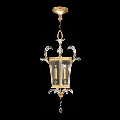 Fine Art Handcrafted Lighting Beveled Arcs 3 Light 22" Wide Crystal Pendant