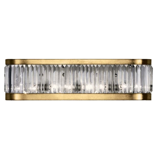 Fine Art Handcrafted Lighting Crystal Enchantment 4 Light 7" High Wall Sconce
