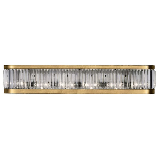Fine Art Handcrafted Lighting Crystal Enchantment 6 Light 7" High Wall Sconce