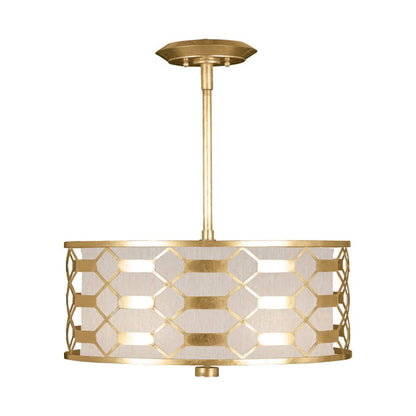 Fine Art Handcrafted Lighting Allegretto 3 Light 24" Wide Drum Chandelier