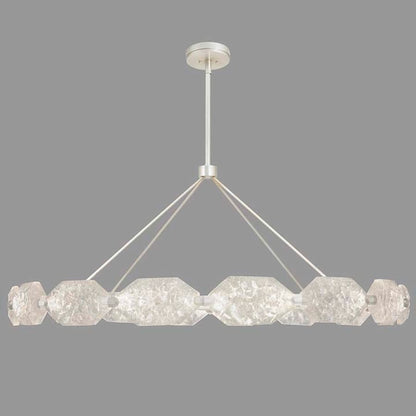 Fine Art Handcrafted Lighting Allison Paladino 16 Light 74" Wide Integrated LED Crystal Chandelier