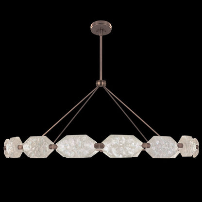 Fine Art Handcrafted Lighting Allison Paladino 16 Light 74" Wide Integrated LED Crystal Chandelier