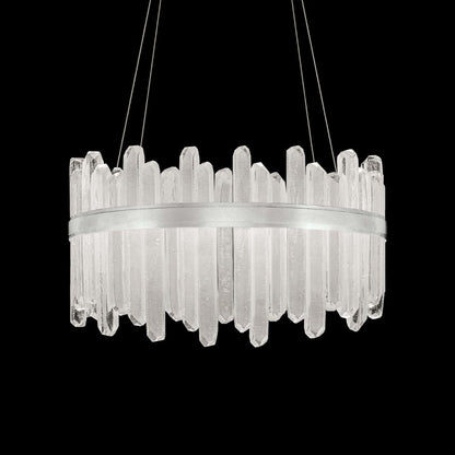 Fine Art Handcrafted Lighting Lior 2 Light 30-1/2" Wide Integrated LED Chandelier