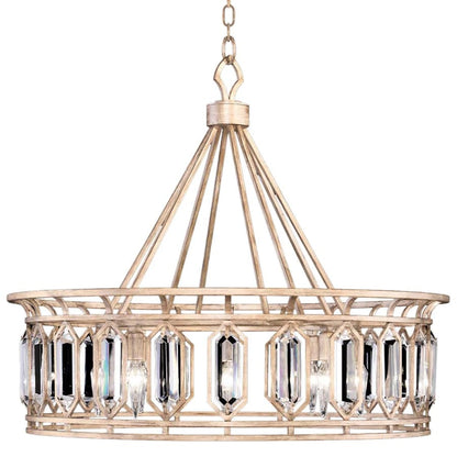Fine Art Handcrafted Lighting Westminster 8 Light 27-3/4" High Crystal Chandelier