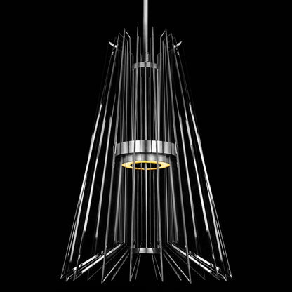 Fine Art Handcrafted Lighting Newton 24" Wide LED Crystal Chandelier