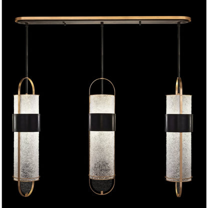 Fine Art Handcrafted Lighting Bond 48" Wide LED Multi Light Pendant