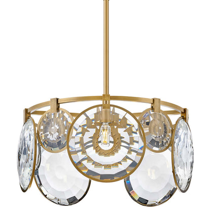 Fredrick Ramond Nala 5 Light 22" Wide Pendant / Semi-Flush Ceiling Fixture
