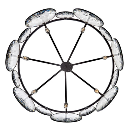 Fredrick Ramond Nala 7 Light 31" Wide Drum Pendant
