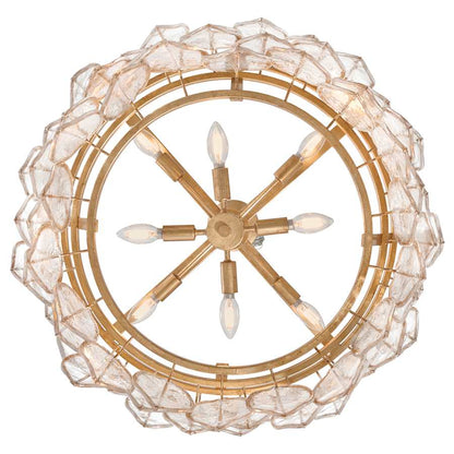 Fredrick Ramond Amira 8 Light 30" Wide Pendant